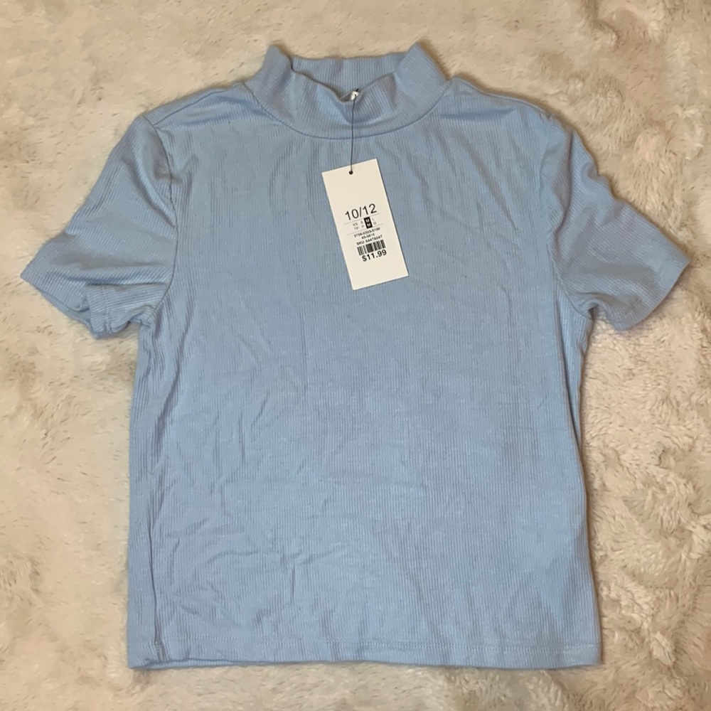 Cropped baby tee, new with tags